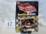 Vintage 1991 Darrell Waltrip Stockcar Nascar With Collectors Card And Display Stand