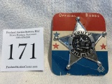 Official Deputy Sheriff Badge Made In Japan