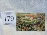 Air View Of Creighton University Omaha Nebraska Postcard 1945