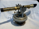 Antique Brass Surveying Engineering Equipment