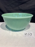 Vintage Fire King Jade Green Mixing Bowl