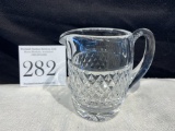 Unusual Waterford Lead Crystal Pitcher