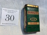 Vintage Durkee Famous Foods Sage Advertising Tin