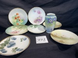 Group Of Antique Rs Prussia And Germany Hand Painted Items 8 Total
