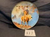 Franklin Mint Spirit Of The South Wind Limited Edition Western Heritage Museum Native American Plate