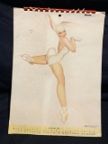 1947 Original Fawcett Cover Girl Calendar