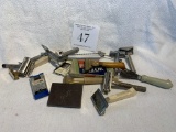 Large Lot Of Antique 1930s-40s Razors And Blades