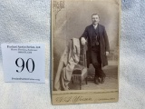 G. S Wixson Croswell Michigan 1880s Photograph