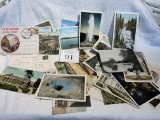 Large Group Of Colorado Post Cards Vacation Spots From 1914 Addressed To Bay City Michigan