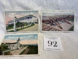 Three Early 1900s Grand Hotel Mackinac Island Michigan Post Cards