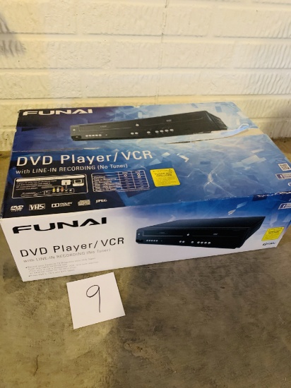 Funai Dvd Player And Vcr Combo Brand New In Original Box