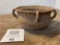 5 Handle Fort Ancient Native American Culture Bowl Possibly Had Leather Straps