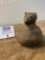 Bear Effigy Animal Vessel Pottery
