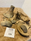 Damaged Native American Pottery Vessel