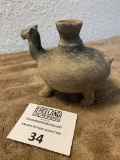 Unknown Animal Effigy Vessel Could Be A Deer Or Dog Very Good Condition