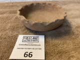 Unusual Round Bottom Decorative Bowl