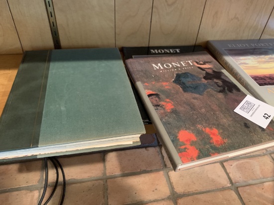 3 Books Art Related Books Monet