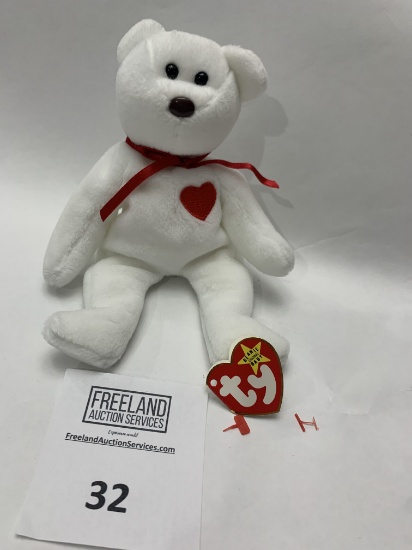 1993 Valentino Beanie Baby Style 4058 In Excellent Condition!