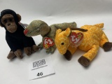 Hard To Find Beanie Babies Twigs (pvc Pellets) Congo, Scaly