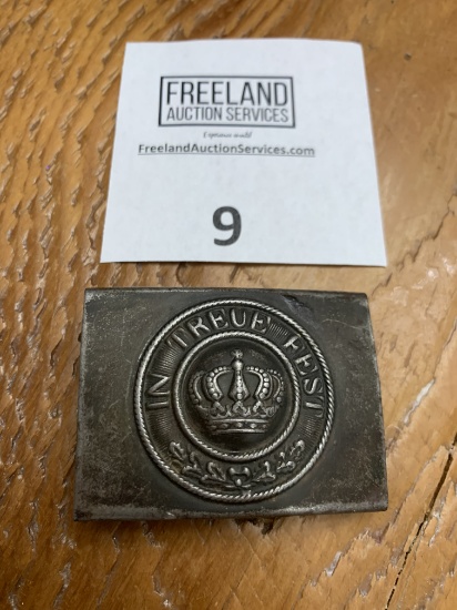 German Ww1 Belt Buckle (in Treue Fest)