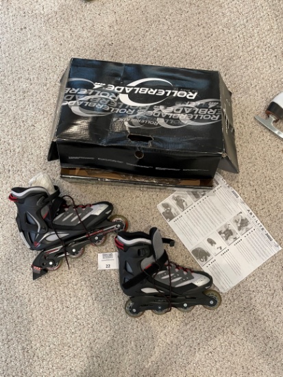 Zetrablade Rollerblades Mens Size 11 In Excellent Condition