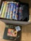 Box Full Of Disney Video Tapes And Dvds Gone With Wind, Mule, Etc…