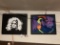 Janis Joplin And Another 1970s Painted Framed Art