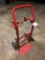 Red Metal Dayton Dolly Upright And 4 Wheeled Converted