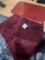 Pair Of Maroon Rugs And 1 Cushioned Red Mat For Standing