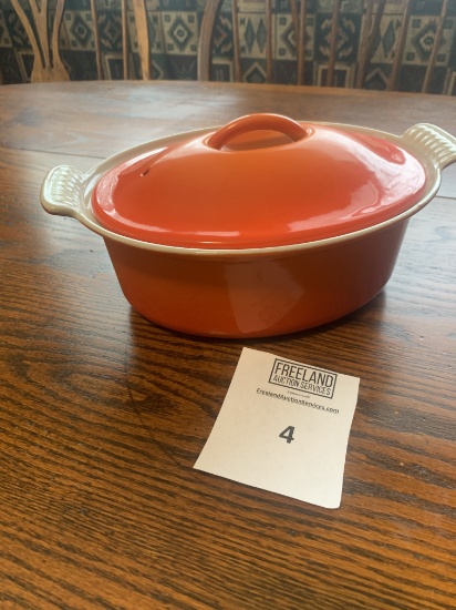 Le Greuset Made In France Enameled Cast Iron Dutch Oven