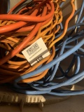 Group Of Several Extension Cords