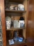 Cabinet Full Of Coffee Cups And Measuring Cups Unique One