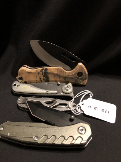 Four Tactical Knives