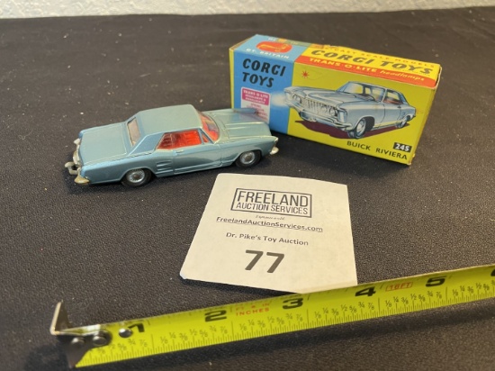 Corgi Toys 245 Buick Riviera  in original package