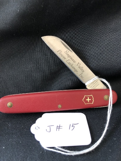 Victorinox Switzerland Floral Knife