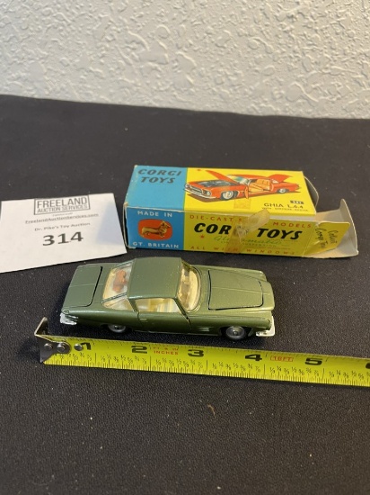 CORGI Toys GHIA L.6.4. with Chrysler Engine #241 in box