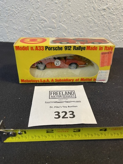 Mebetoys S.p.A. A Subsidiary of Mattel Inc. Model n. A33 Porsche 912 Rallye