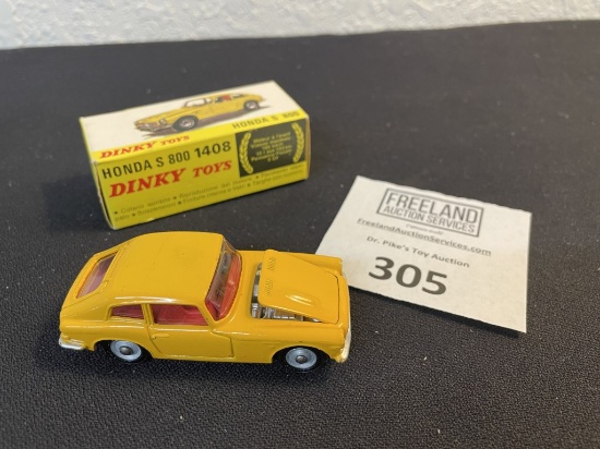 Dinky Toys HONDA S 800 1408 HARD TO FIND Made in France