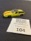 DINKY TOYS Lotus Europa Made in England Meccano LTD Yellow Die-Cast
