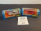 Pair of SOLIDO Die-Cast models FORD FIESTA No 53 RED and SILVER in original packages