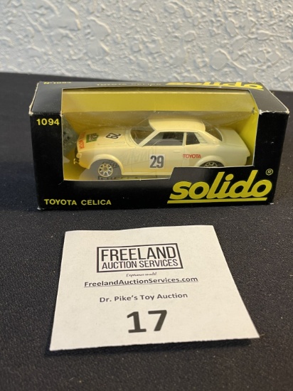 Solido TOYOTA CELICA Die-Cast model in original package