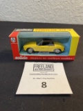 Solido PORSCHE 914/G Yellow Die-Cast car in original box