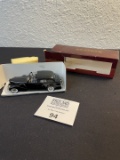 RexToys Les Royales Miniatures BLACK SEDAN 1938 Cadillac V16 Coupe De SS