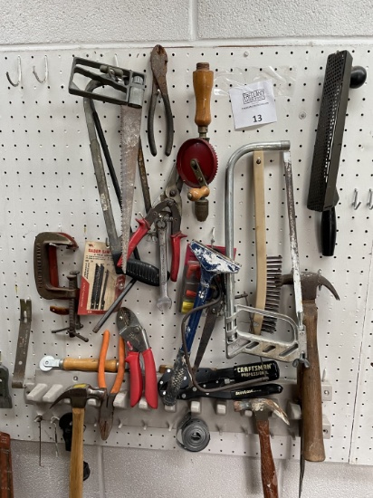 Large group of useful tools Hammers, Clamps Etc…
