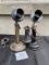 Pair of Candlestick Telephones Western Electric 20DA & Leich Electric