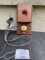 unusual Walnut Blake Style Wall Telephone Manhattan?