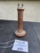 excellent Terminal Top LONG POLE telephone receiver brown bakelite