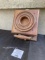 1880s primitive wooden wall pull out string telephone