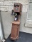unique American Electric tandem wall telephone with Pony receiver