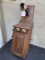 Western Electric 1894 Walnut Fiddleback wall telephone